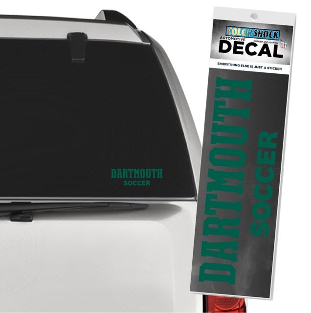 Dartmouth College Soccer Decal