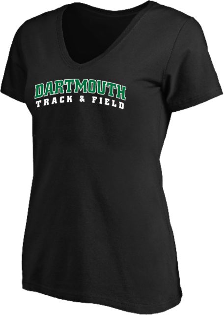Dartmouth Womens Plus V Neck T Shirt Track and Field - Plus - ONLINE ONLY